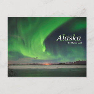 Alaska Curtain Call Vykort