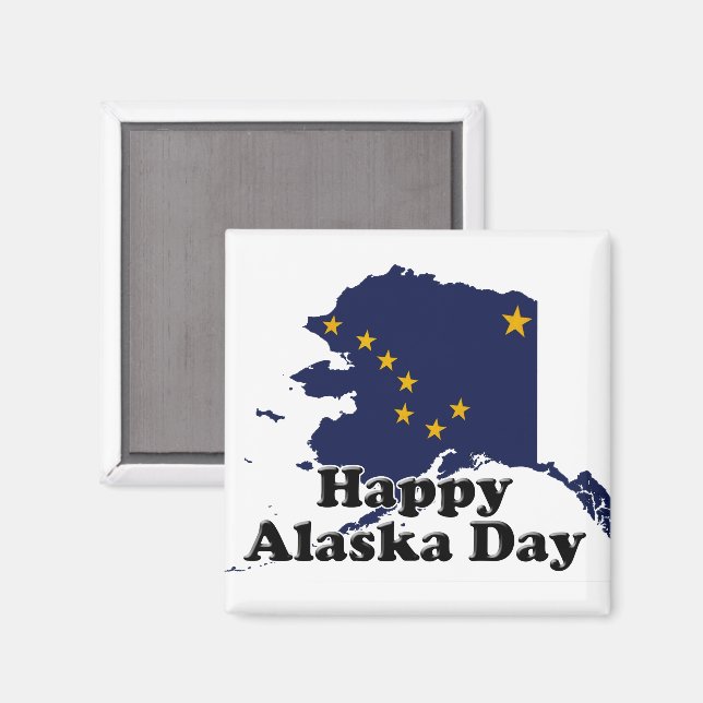 Alaska-dagen Magnet (Front/Back)