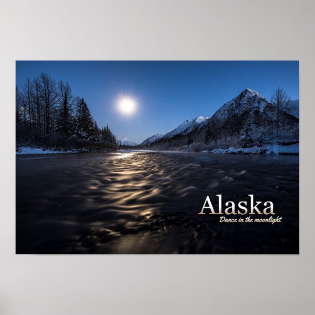 Alaska Dance i Moonlight Poster (Framsidan)