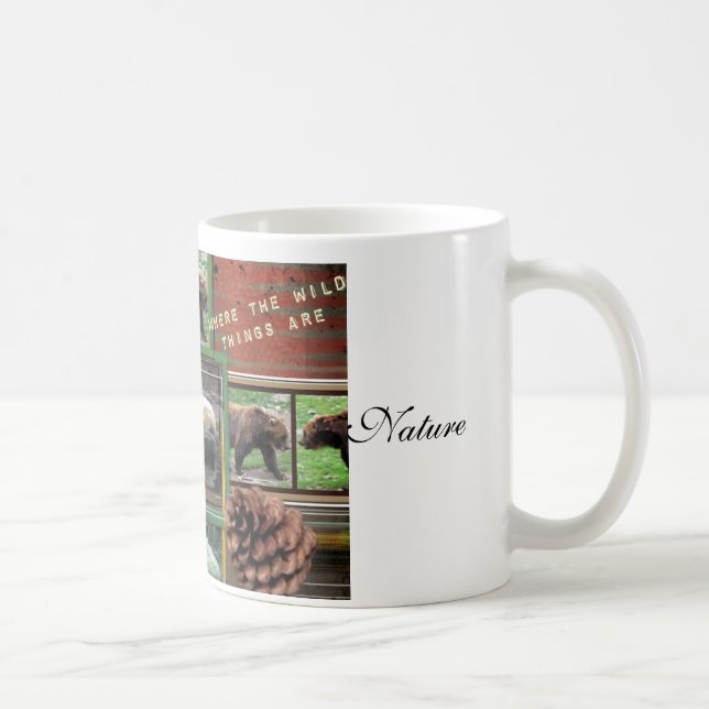 Alaska-där vilden sak ligger mugg (Höger)