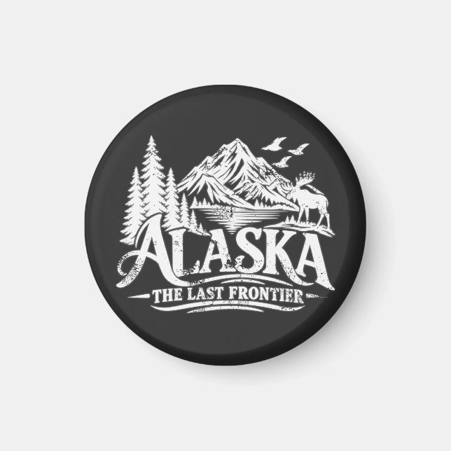 Alaska Den Sista Fronten Magnet (Framsidan)