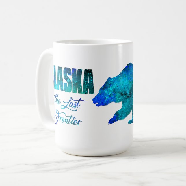 Alaska den sista gränsen - 15 oz. Mugg (Framsida vänster)