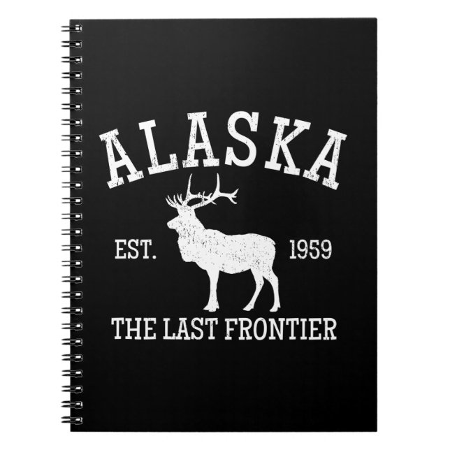 Alaska, den sista gränsen anteckningsbok (Framsidan)