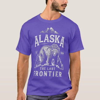 Alaska, den sista Manarna av gränsboet, kvinnogåvo T Shirt