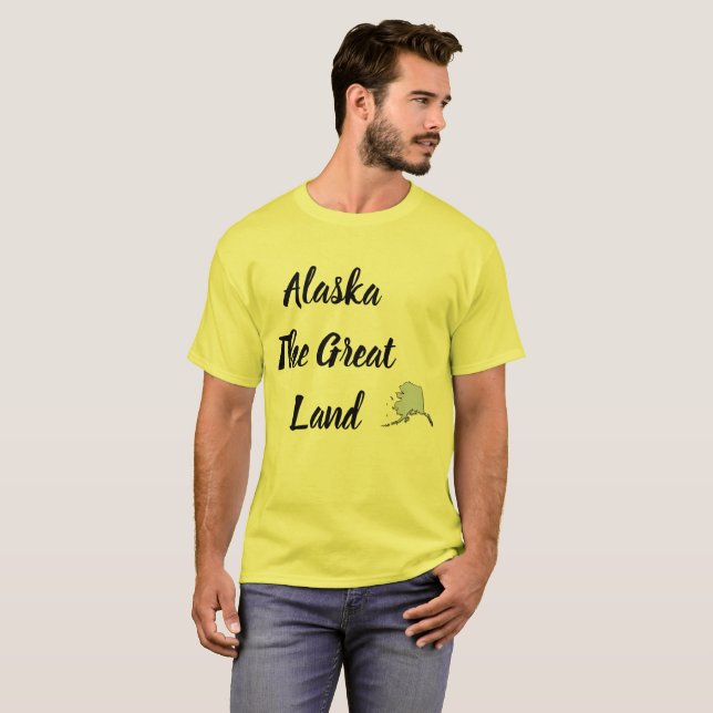 Alaska Den Stora Marken T Shirt (Hel framsida)