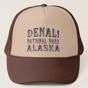 Alaska Denali National Park Baseball Cap Truckerkeps