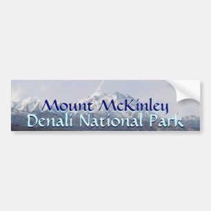 Alaska Denali National Park Mount McKinley Bildekal