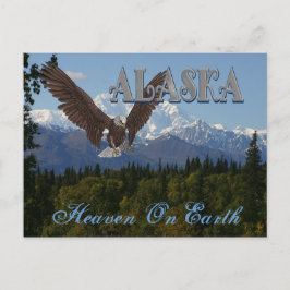 Alaska Denali National Park Mount McKinley Card Vykort