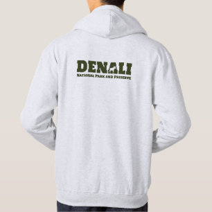Alaska. Denali nationalpark och sylt Hoodie