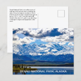 Alaska Denali nationalpark Vykort