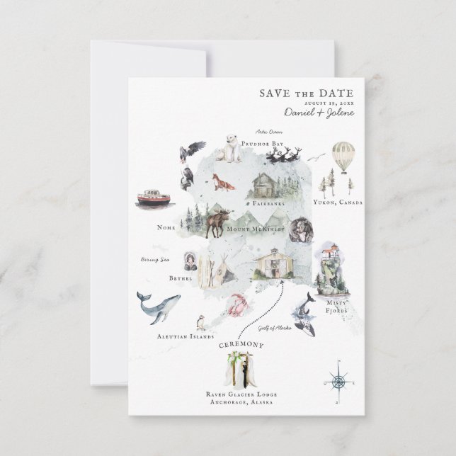 Alaska | Destinationsbröllop på kontinentalsockeln (Framsida)