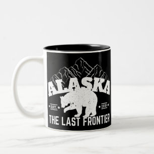 Alaska, det sista gränsbäckenet för Polar Två-Tonad Mugg