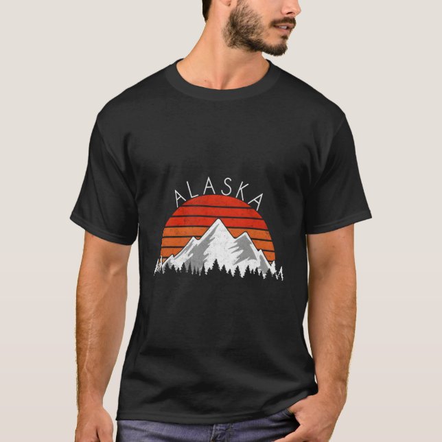 Alaska Distress T Shirt (Framsida)