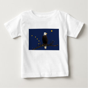 Alaska Eagle och Flagga Tröja