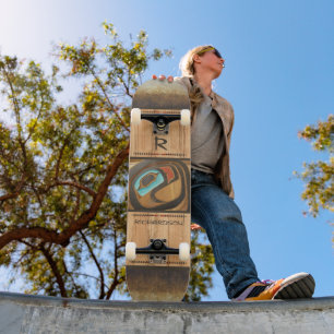 Alaska Eagle Totem Skateboard