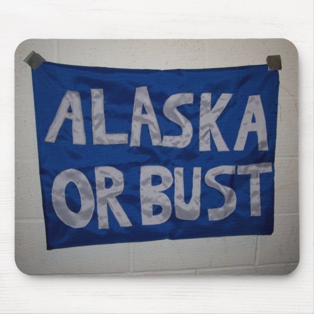 Alaska eller pank mousepad musmatta (Framsidan)