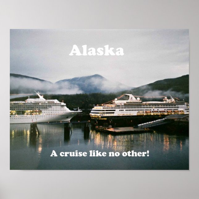 Alaska, en kryssning som ingen annan. poster (Framsidan)