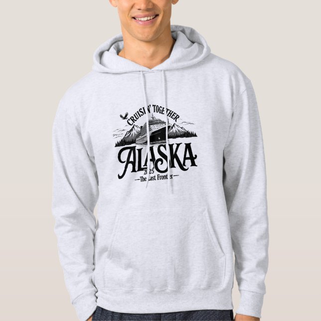 Alaska Family Cruise 2025 Hoodie (Framsida)