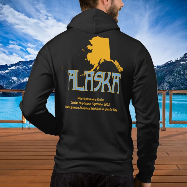 Alaska Family Cruise Vacation-årsdag T Shirt (Alaska Vacation )