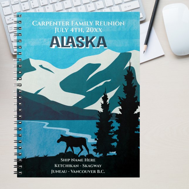 Alaska Family Reunion Cruise Anteckningsbok (Skapare uppladdad)