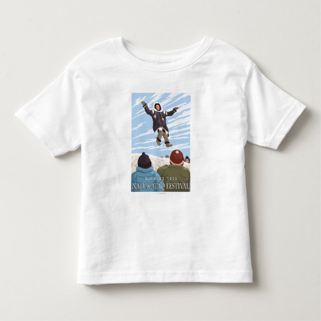 Alaska filtdugg - Nalukataq festival, Tee (Framsida)