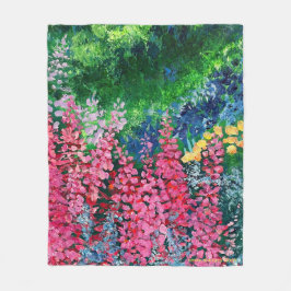 Alaska Fireweed Fleece Blanket