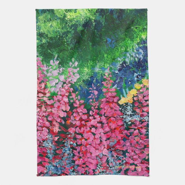 Alaska Fireweed Kitchen Towel Kökshandduk (Vertikal)