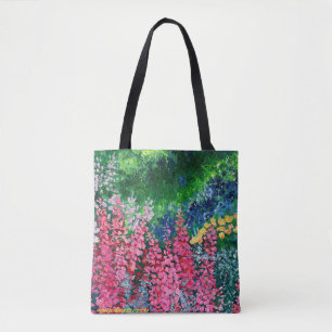 Alaska Fireweed på framsidan/baksidan av Fireweed Tygkasse