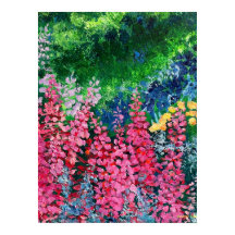 Alaska Fireweed Poster