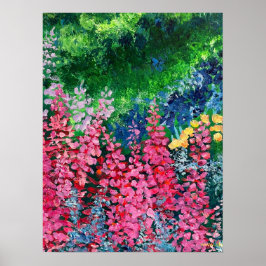 Alaska Fireweed Poster