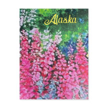 Alaska Fireweed-vykort