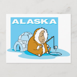 Alaska Fishing Vykort