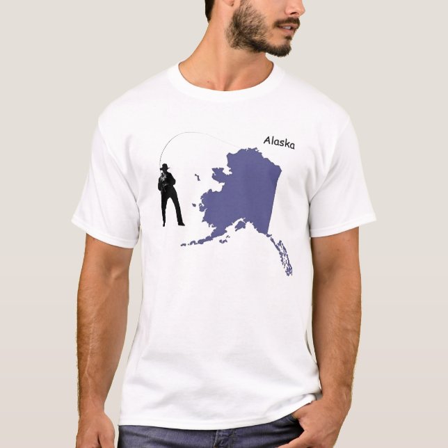 Alaska fiska t-shirt (Framsida)