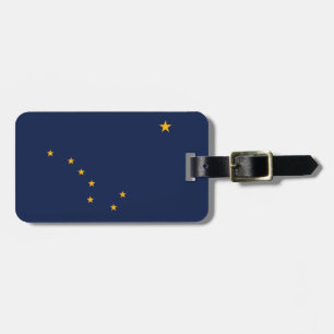 Alaska flagga - bagagemärkre bagagebricka