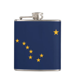 Alaska Flagga Fickplunta