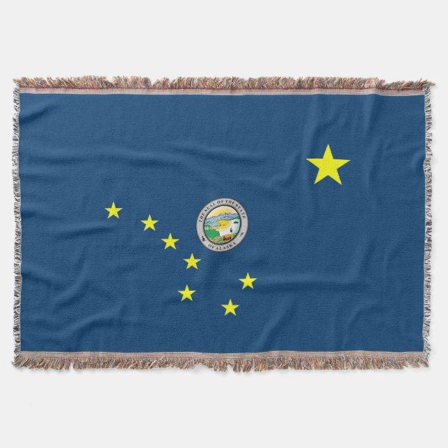 Alaska flagga filt (Framsidan)