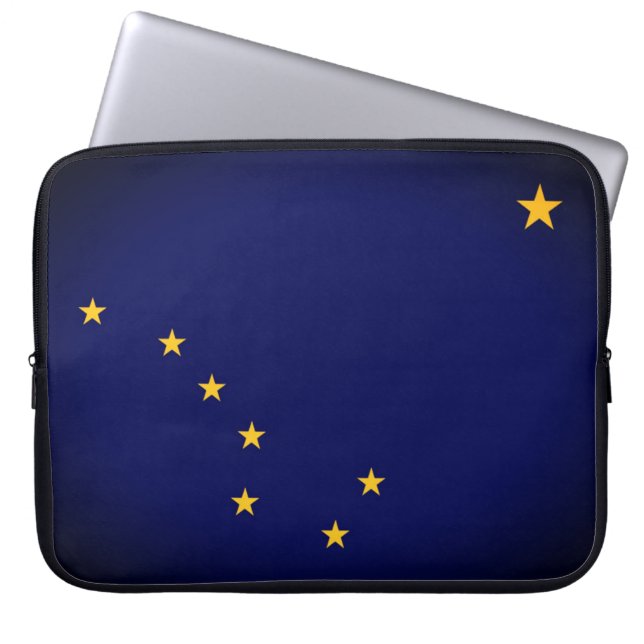 Alaska Flagga Laptop sleeve (Framsidan)