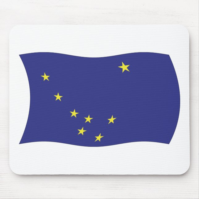 Alaska Flagga Musmatta (Framsidan)