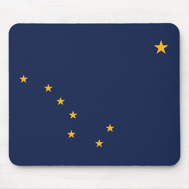 Alaska Flagga Musmatta (Framsidan)