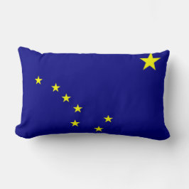 Alaska Flagga Pillow Lumbarkudde
