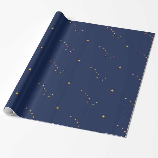 Alaska flagga presentpapper (Utrullad)