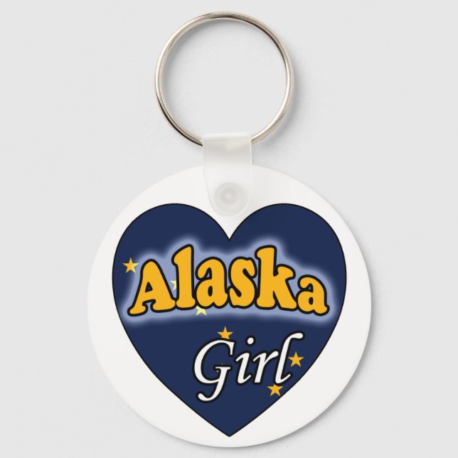 Alaska Flicka Nyckelring (Framsida)