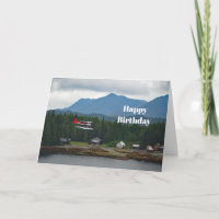 Alaska Floatplane Landcape Photo Birth
