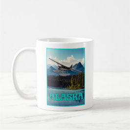 Alaska flyta flygplan kaffemugg