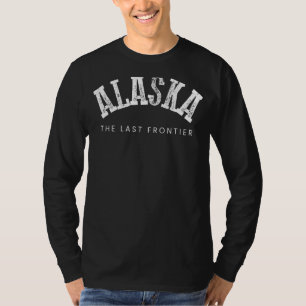 Alaska for Women Graphic Last Frontier Ak 2 T Shirt