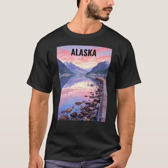 Alaska, Förenta staterna T Shirt (Framsida)