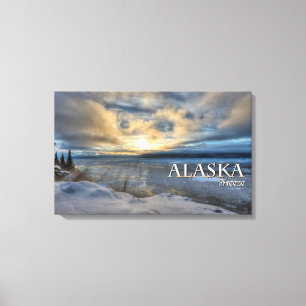 Alaska Freeze Canvastryck