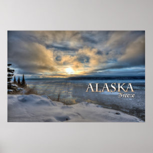 Alaska Freeze Poster