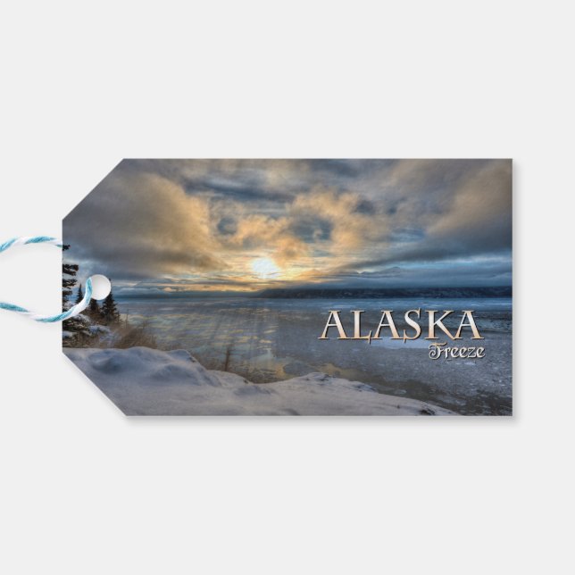 Alaska Freeze Presentetikett (Baksidan Horisontell)