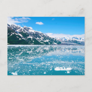 Alaska, fryst blåhav vykort